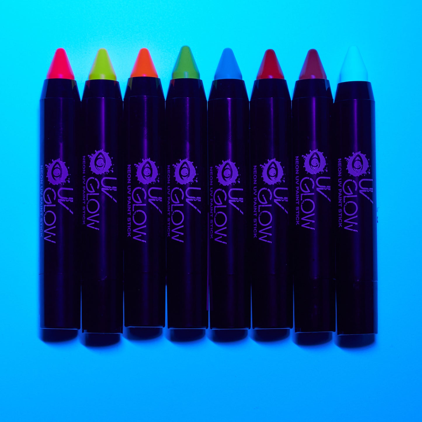 Neon UV Body Crayons