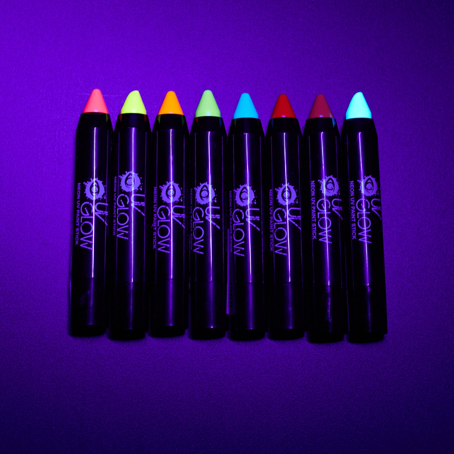 Neon UV Body Crayons