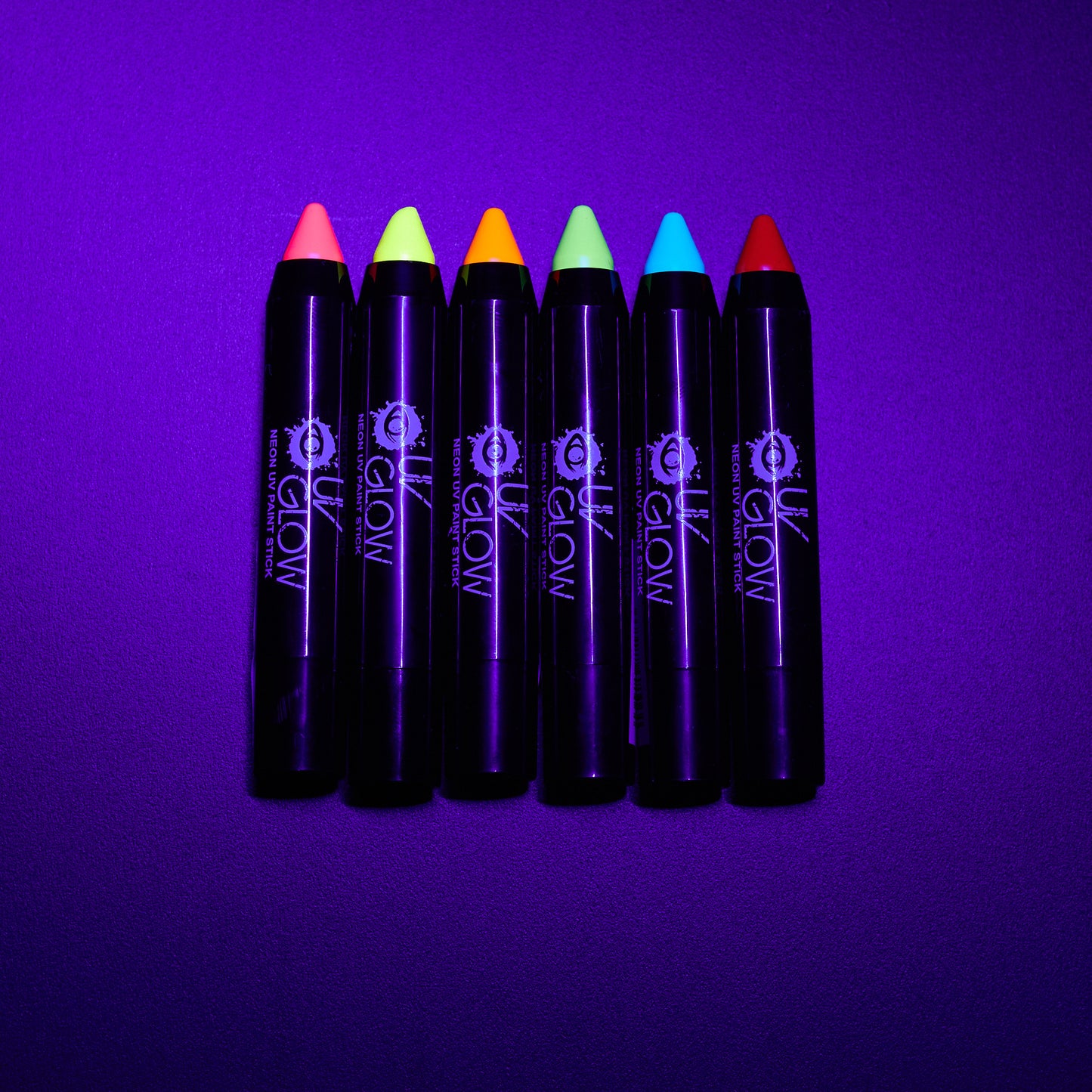 Neon UV Body Crayons